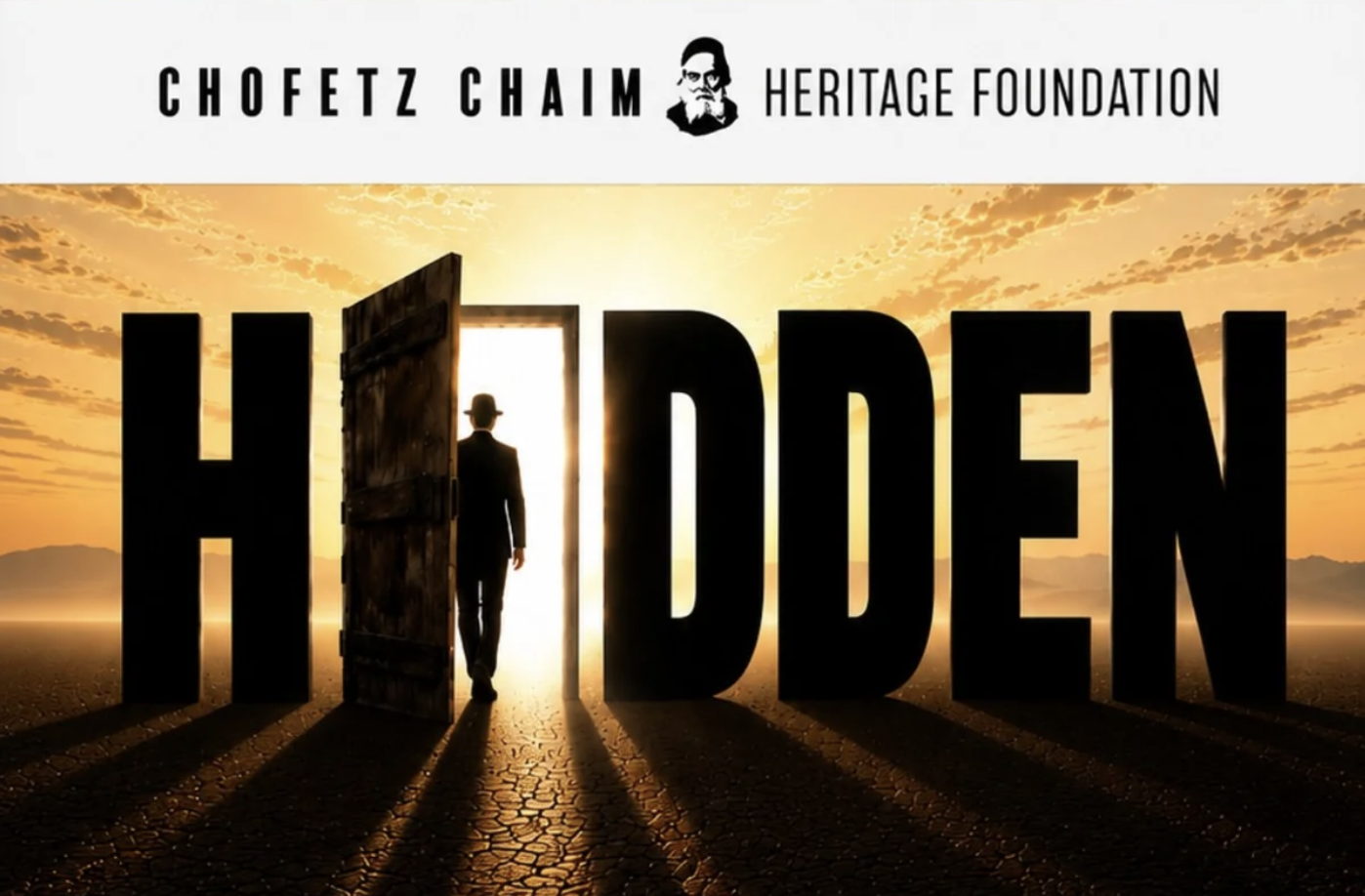 Hidden β Isadore and Ruth Gibber Worldwide Tisha B'Av Event β Chofetz Chaim Heritage Foundation